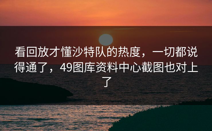 看回放才懂沙特队的热度，一切都说得通了，49图库资料中心截图也对上了